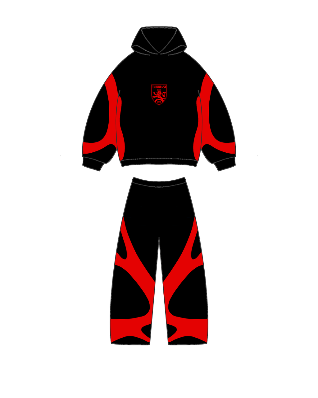 Torriani Club Red Tracksuit