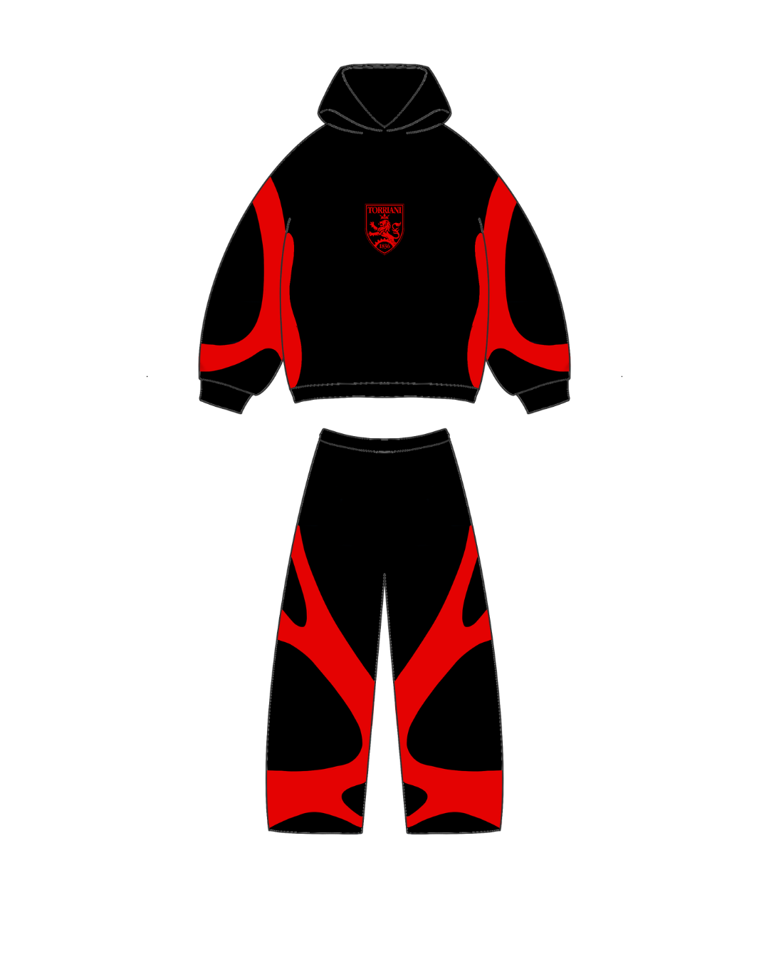 Torriani Club Red Tracksuit